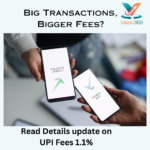 Big transactions, Bigger Fees: UPI to levy 1.1% charge on payments over Rs. 2000 from April 1, 2023​.